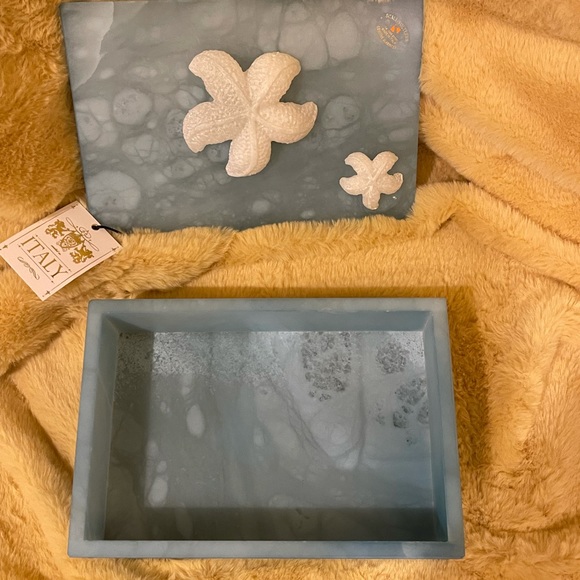 Alabaster Decorative Box - Picture 7 of 9